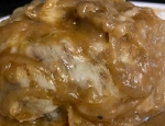 French Onion Salisbury Steaks