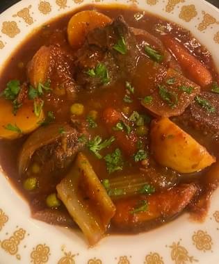 Slow Cooker Red Wine Beef Stew