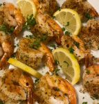 Baked Shrimp Oreganata