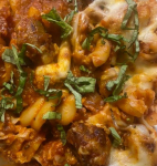 Baked Cavatelli & Italian Sausage