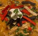 Creamy Chicken Tortilla Soup