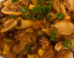 Slow Cooker Taco Pasta