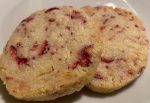 Cranberry Orange Shortbread Cookies