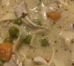 Creamy Rotisserie Chicken Noodle Soup