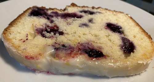 Lemon Blueberry Pound Cake