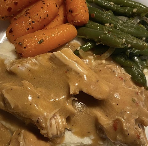 Slow Cooker Chicken and Gravy