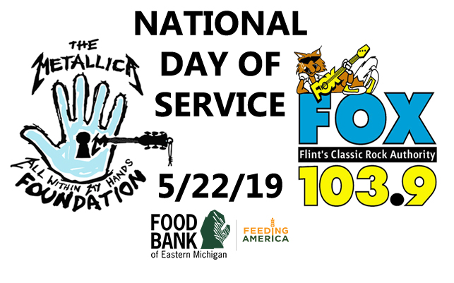 103.9 The Fox Joins Metallica to Help Fight Hunger