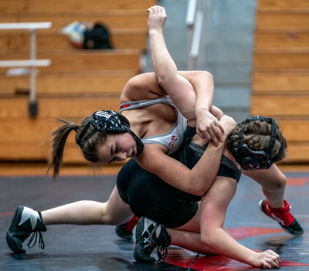 Mexico Girls Wrestling Goes Three and One in Mexico Scramble at Mexico High School