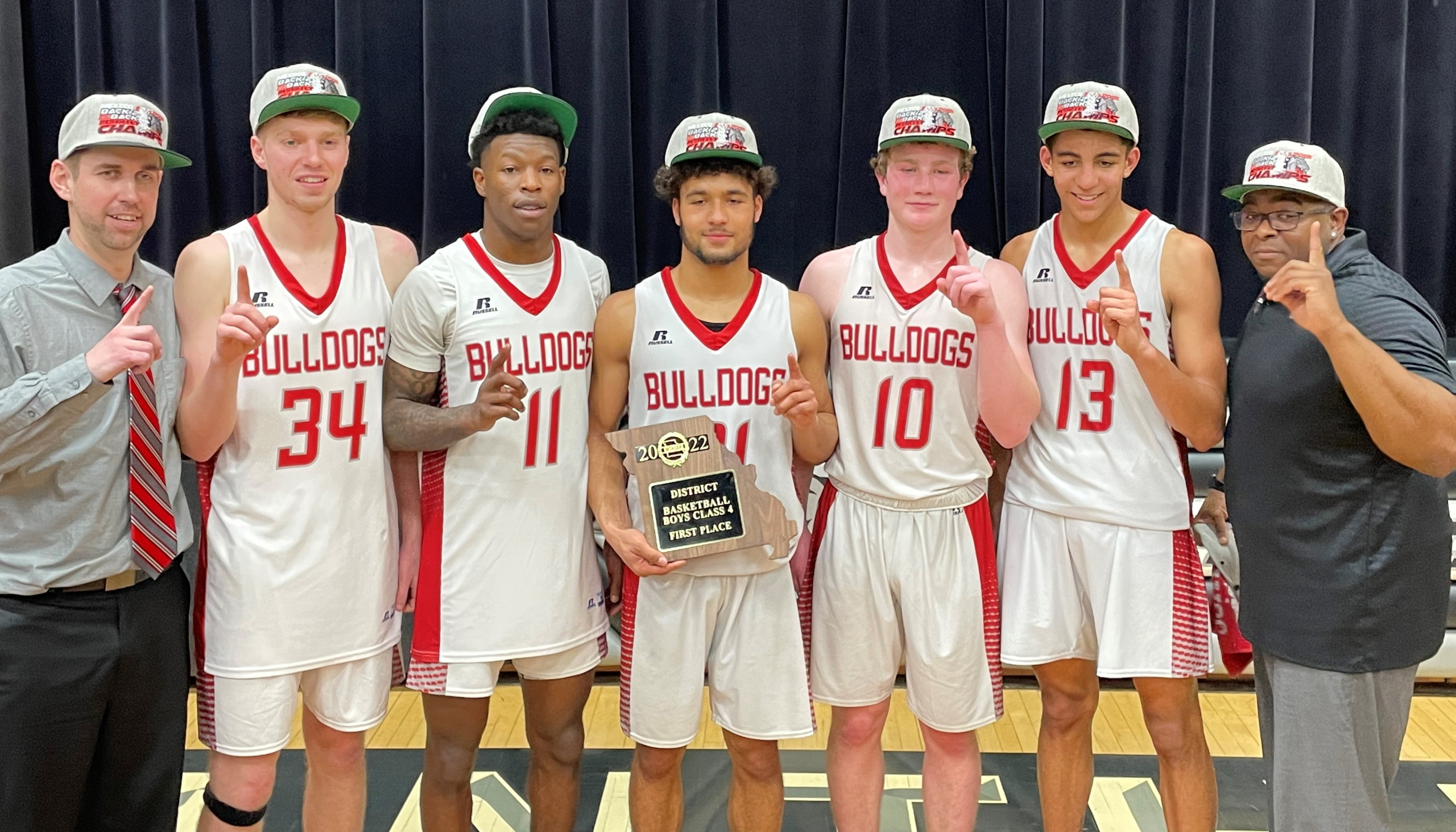 Mexico Bulldogs Boys Basketball Team Claims Second Consecutive District Championship