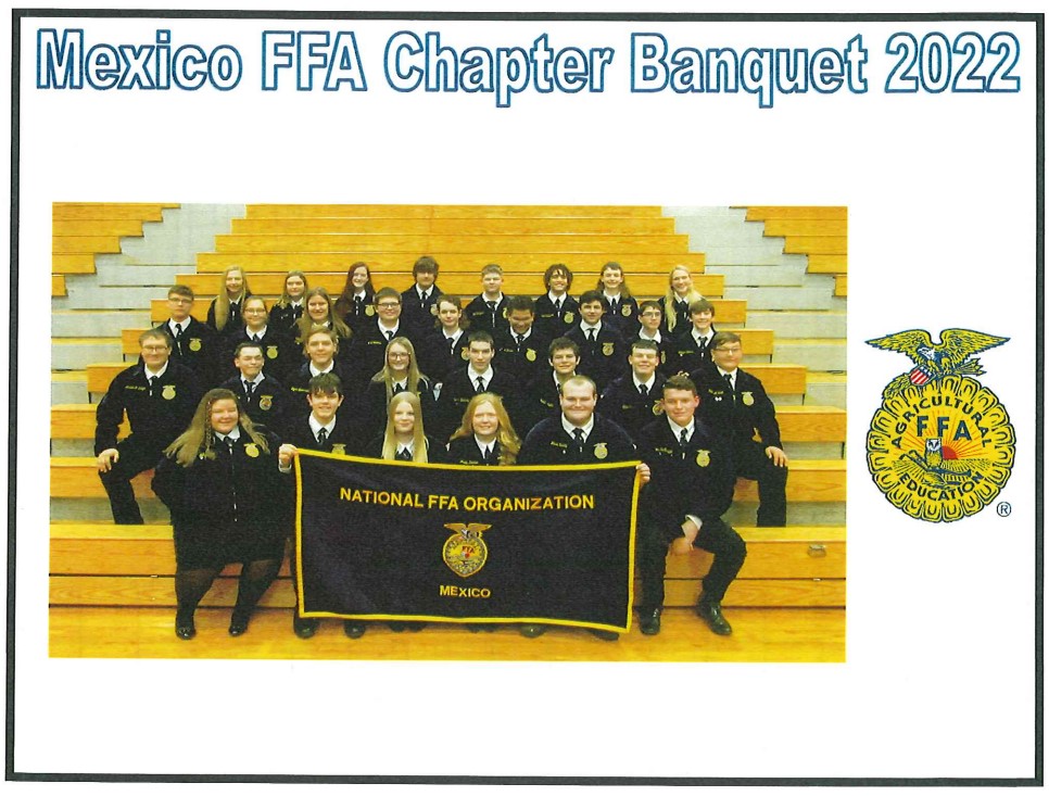 Mexico FFA Chapter Holds 2022 Chapter Banquet