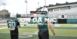 On Da Mic: Kicker Matthew Shipley