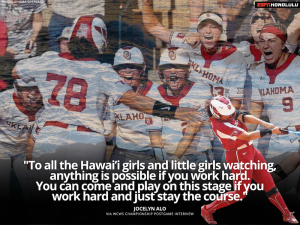 Back to Back WCWS Champions!