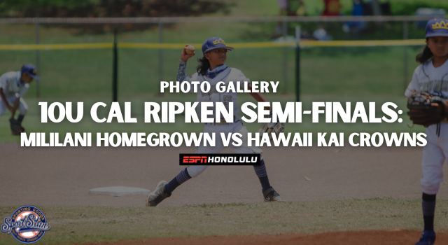 10U Cal Ripken Championship: Mililani Homegrown vs Hawaii Kai Crowns