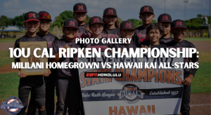 10u Cal Ripken Championship: Mililani Homegrown vs Hawaii Kai All-Stars