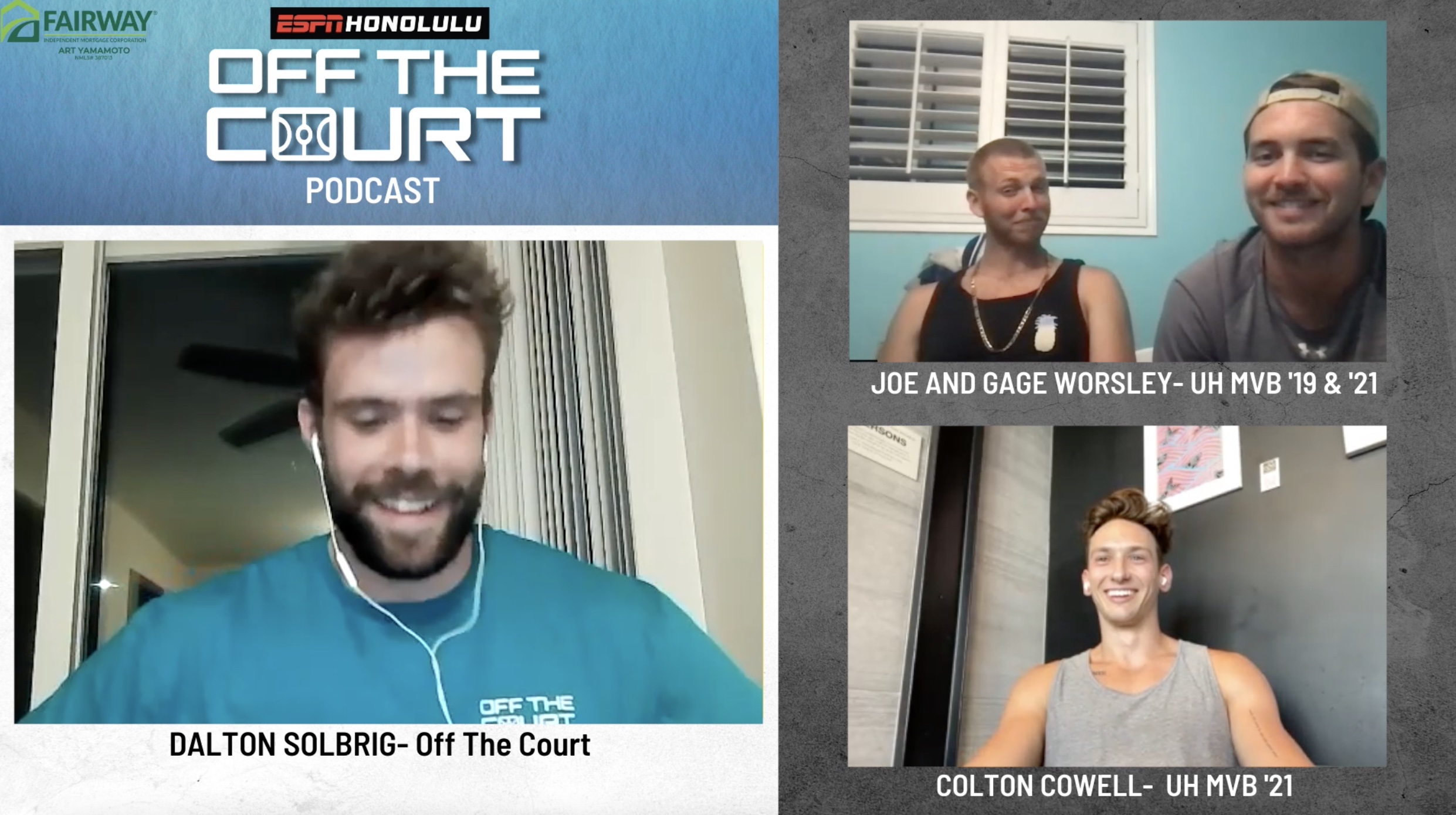 S1: Ep.7 | Off The Court Podcast ft. Joe and Gage Worsley and Colton Cowell