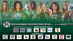 2022 Wahine Volleyball Schedule