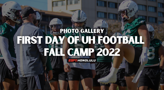 First Day Of UH Football Fall Camp 2022