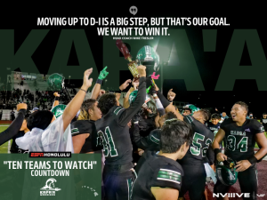 Kapa’a Warriors Moving on up