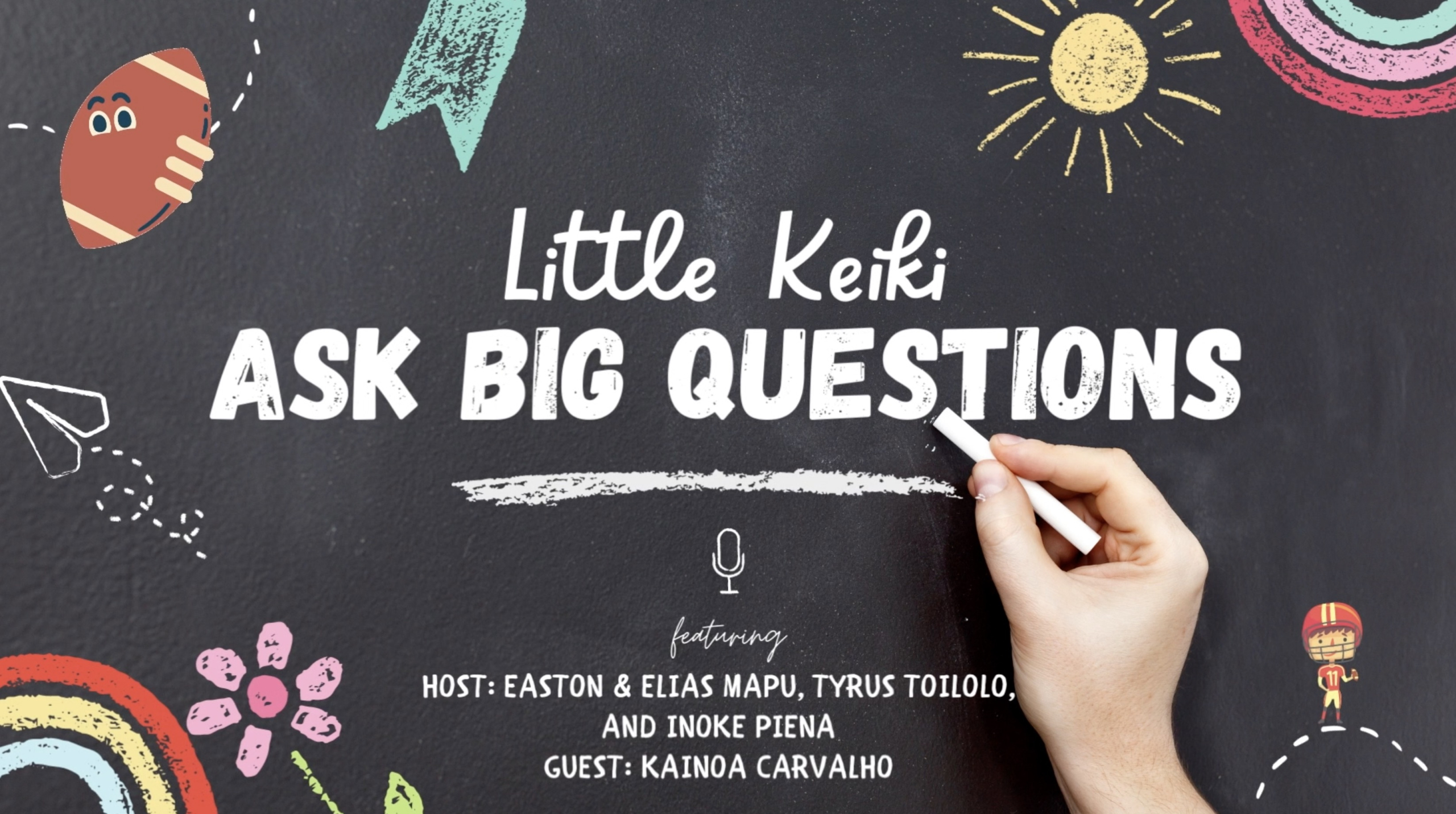 S1E3 Little Keiki Ask Big Questions ft. Kainoa Carvalho