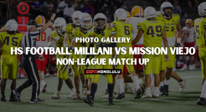 Nationally Ranked Mission Viejo takes down Mililani, 34-21 | Photo Gallery