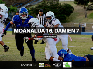 Monarchs fall short to Na Menehune, 16-7