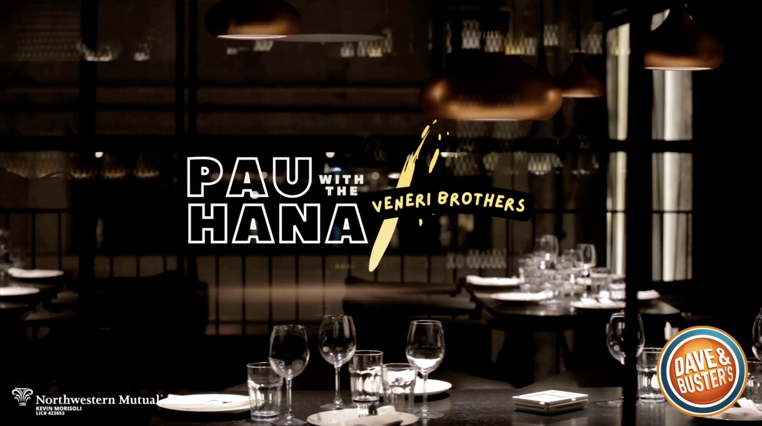 Pau Hana With The Veneri Brothers at Dave & Busters
