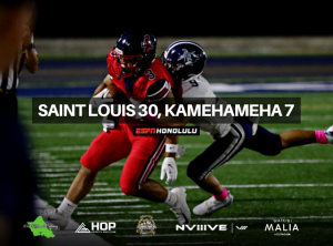 No. 5 Saint Louis turns back improved Kamehameha, 30-7 | Photo Gallery