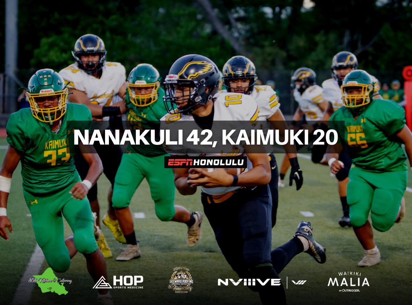 PHOTO GALLERY: Nanakuli vs Kaimuki, 42-20