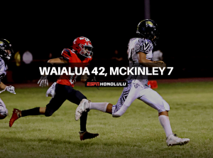 PHOTO GALLERY: Waialua vs. McKinley, 42-7