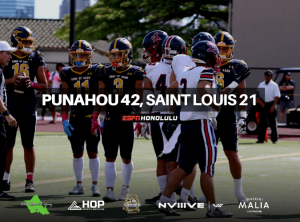 No. 2 Punahou picks apart No. 5 Saint Louis, 42-21, to solidify top spot in ILH