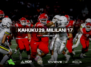 No. 1 Kahuku turns back No. 3 Mililani, 29-17