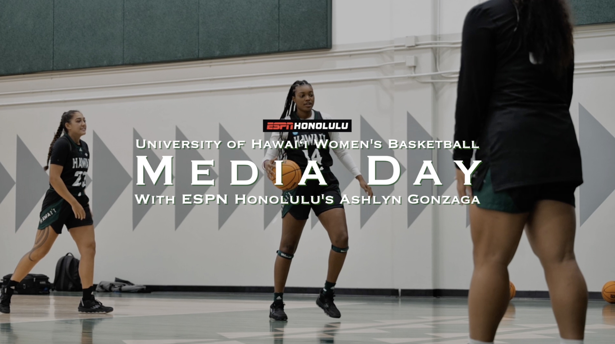 Hawaii Women's Basketball Media Day with Ashlyn Gonzaga