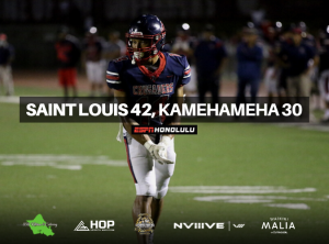 PHOTO GALLERY: HS Football | Saint Louis 42, Kamehameha 30