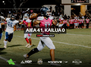 ‘Aiea Blows Past Kailua, 41-0, in OIA DI Semifinal | Photo Gallery￼