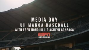 The University of Hawaii Baseball Media Day 2023 with Ashlyn Gonzaga