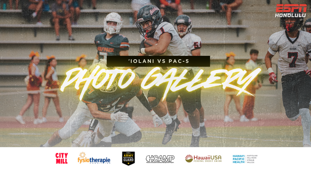 PHOTO GALLERY | Varsity Football | ʻIolani 41, Pac-5 7