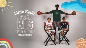 S2: E4 Little Keiki Ask Big Questions Ft. Mor Seck (UH Men’s Basketball)