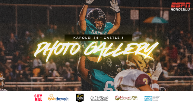 PHOTO GALLERY | Varsity Football | Kapolei 54, Castle 3