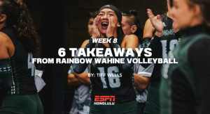 6 takeaways for Rainbow Wahine Volleyball 2023 | Week 8