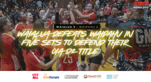 Waialua defeats Waipahu in five sets to defend their OIA D2 title