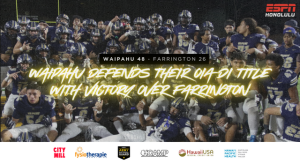 Waipahu defends their OIA DI title with victory over Farrington