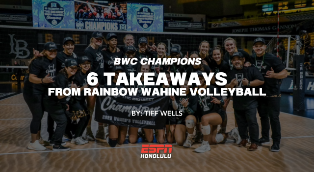 6 takeaways for Rainbow Wahine Volleyball 2023 | BWC Tournament