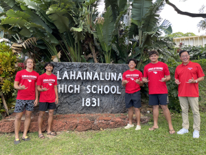 NFL Recognizes Members of the Lahainaluna High School Football Team as Honorary Captains at Super Bowl LVIII