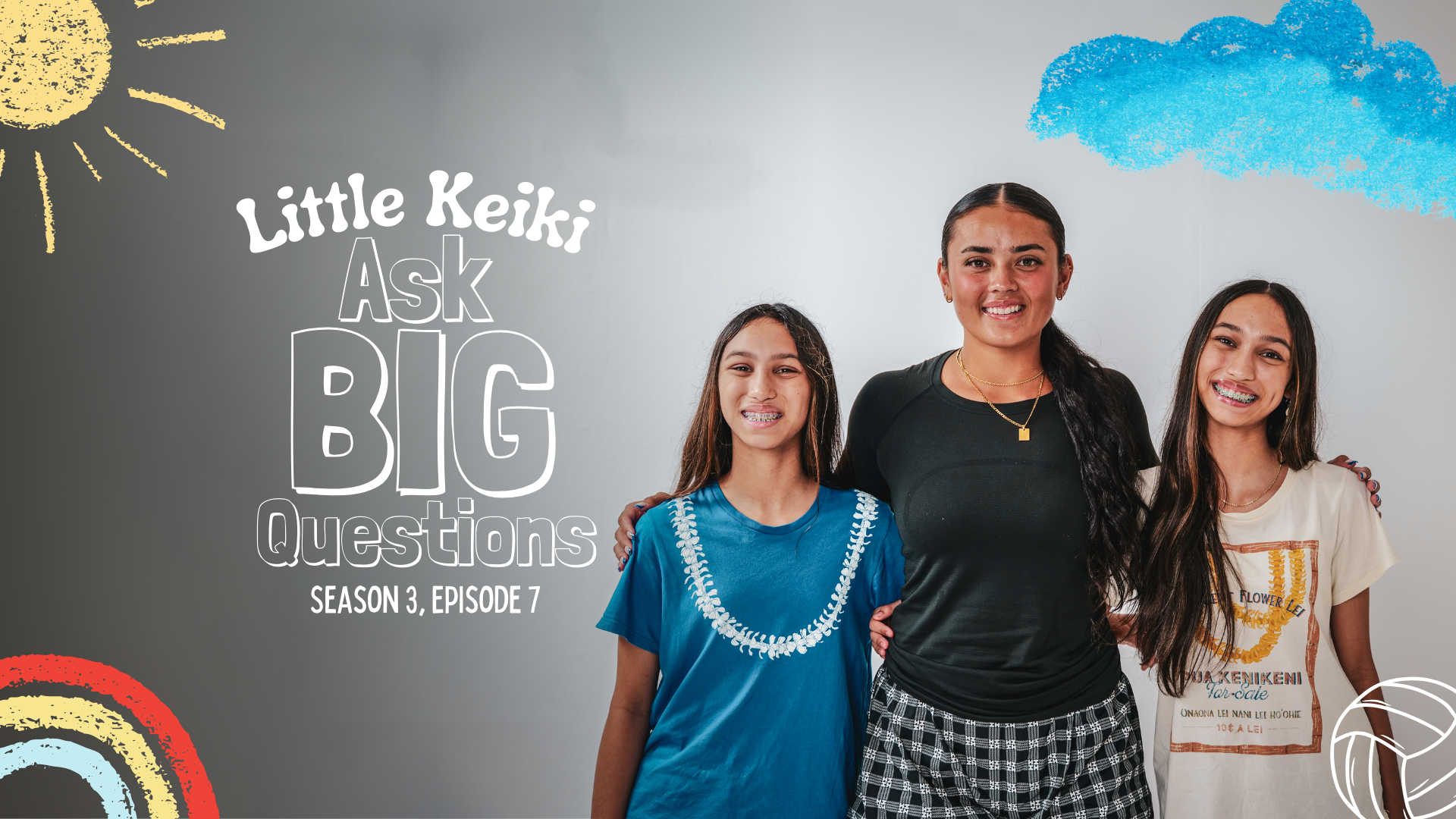 S3: E7 Little Keiki Ask Big Questions ft. Kaylei Akana (Texas Volleyball) | ESPN Honolulu