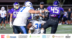 Moanalua overpowers Pearl City 55-8 with big performances from Harney and Judalena