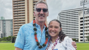Super Bowl Champ Jeff Hostetler Advocates for Youth Mental Health at Moanalua