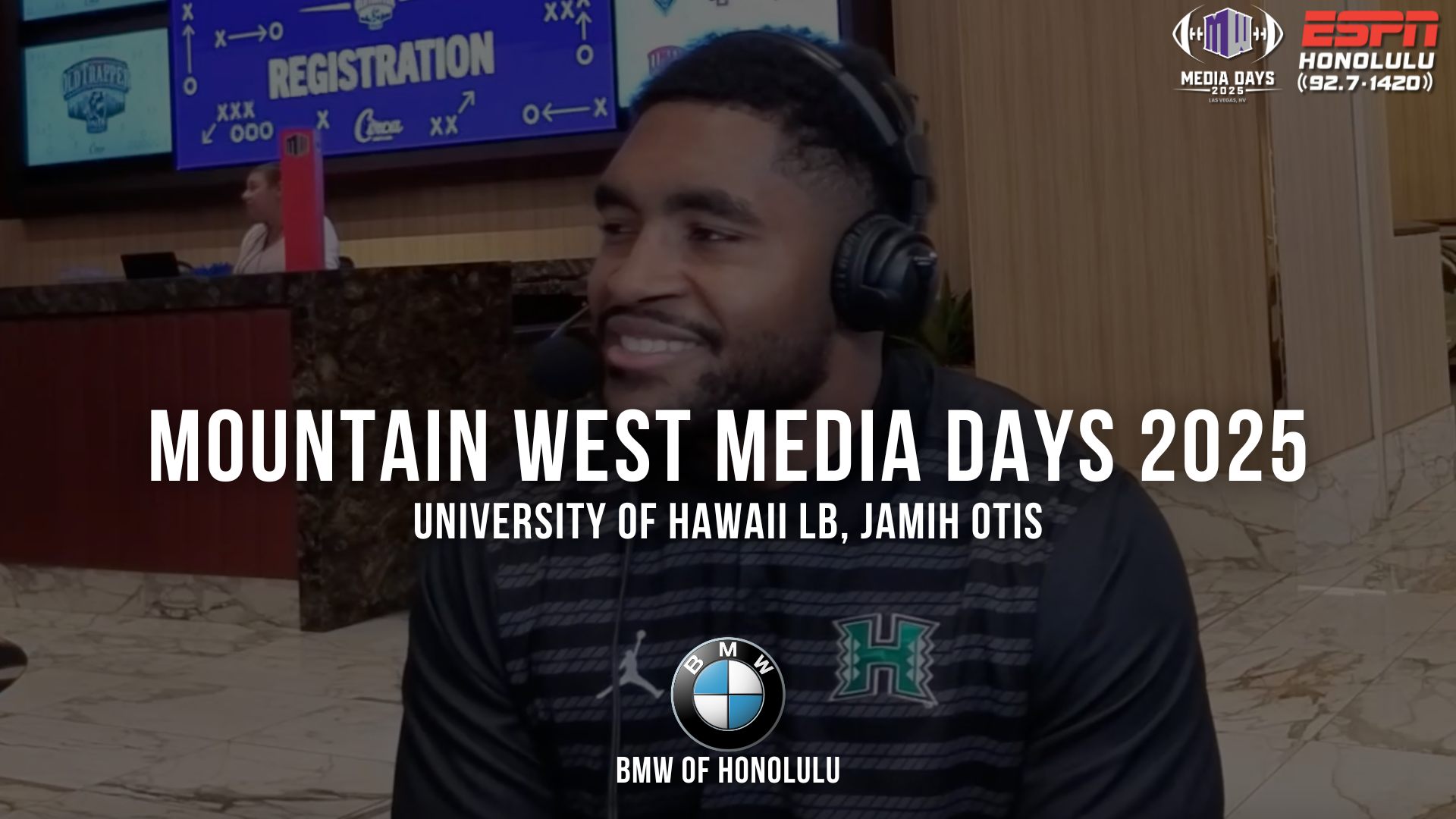 LB Jamih Otis | Day 1 | 2025 Mountain West Football Media Days