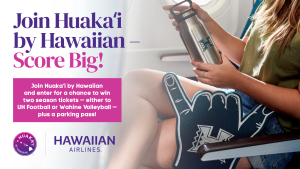 Join Huakaʻi to Win Season Tickets to UH Football & Wahine Volleyball!
