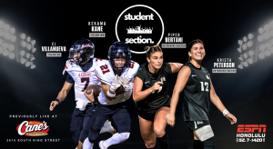 UH Soccer & ‘Iolani Football | The Student Section at Raising Cane’s