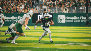 Barfield breaks through as Hawaiʻi dominates Portland State